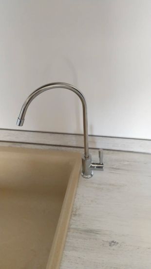 Замена крана, на готовое отверстие