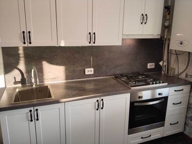 Установка газовой варочной поверхности