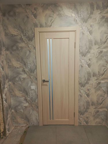 Изготовлена установка складной конструкции, закреплены направляющие, произведено крепление полотен, проверена плавность хода, зафиксированы элементы, выполнена регулировка.