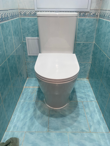 Установка напольного унитаза