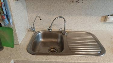 Герметизация раковины силиконом Кухни