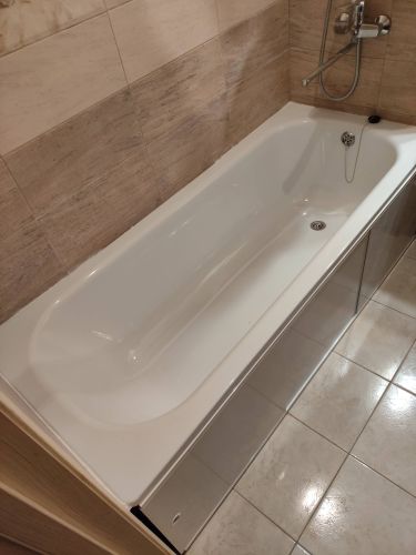 Установка акриловой/стальной ванны