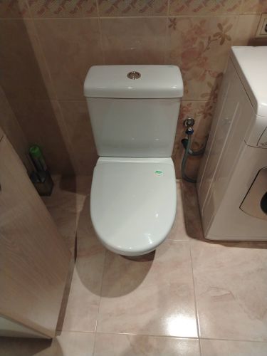 Установка напольного унитаза