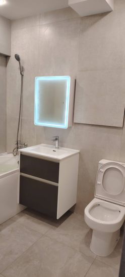 Установка напольного унитаза