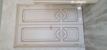 Установка межкомнатной двухстворчатой двери