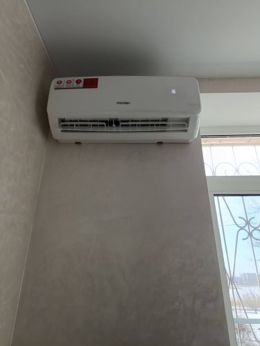 Установка сплит системы 7-9 kBTU (одноэтапный монтаж)