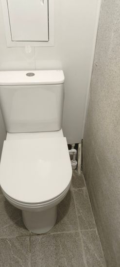 Установка напольного унитаза