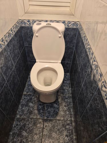 Установка напольного унитаза