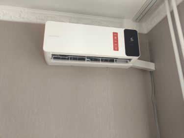 Установка сплит системы 7-9 kBTU (одноэтапный монтаж)