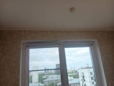 Установка люстры в сборке