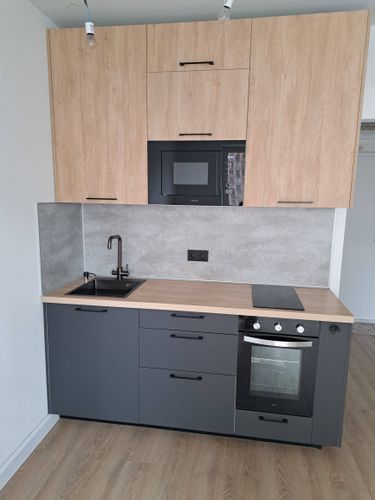 Установка накладной мойки с сифоном Замена фасадов