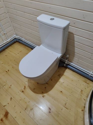 Установка напольного унитаза