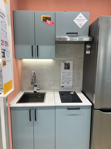 Сборка и установка кухонного каркаса Выпил под мойку или варочную панель Установка и подключение вытяжки