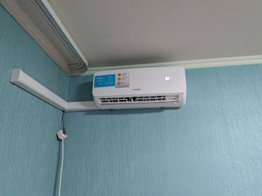 Установка сплит системы 7-9 kBTU (одноэтапный монтаж)