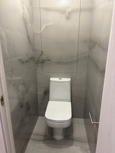 Установка напольного унитаза