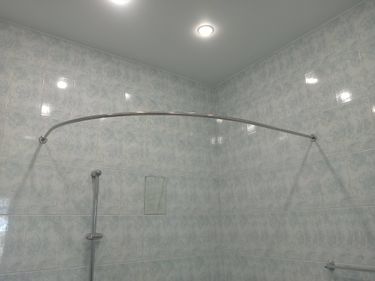 Установка карниза