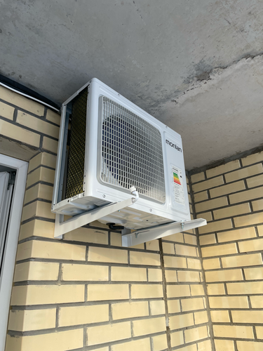 Установка сплит системы 7-9 kBTU (одноэтапный монтаж)