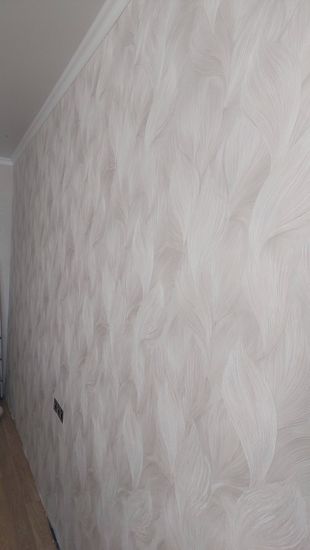 Поклейка флизелиновых /виниловых обоев свыше 40 кв.м