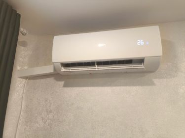 Установка сплит системы 7-9 kBTU (одноэтапный монтаж)