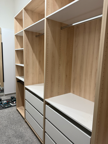 Сборка, установка и крепёж комода 4 ящика