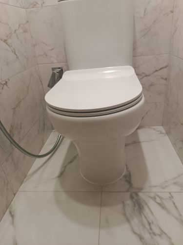 Установка напольного унитаза