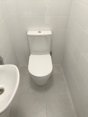 Установка напольного унитаза