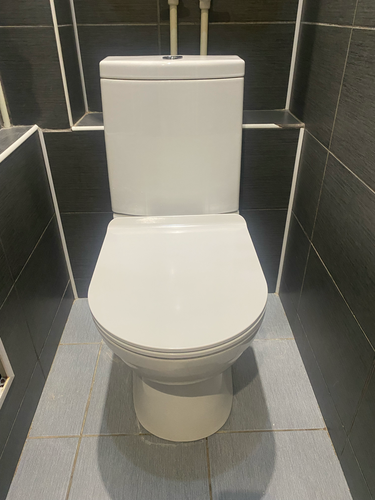 Установка напольного унитаза