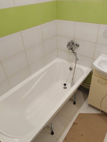 Установка акриловой/стальной ванны