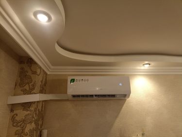 Установка сплит системы 7-9 kBTU (одноэтапный монтаж)