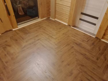 Монтаж деревянного/мдф плинтуса