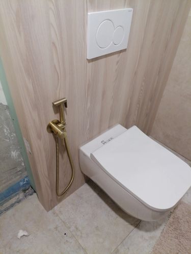 Установка подвесного унитаза (на готовую инсталляцию)