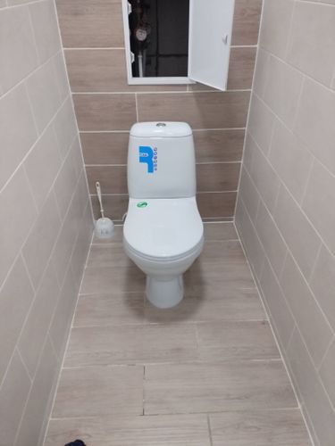 Установка напольного унитаза