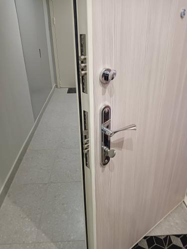 Замена (установка) замка металлической входной двери