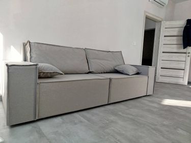 Сборка прямого дивана