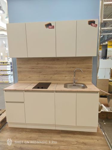 Демонтаж ящика кухонного гарнитура с сохранением Сборка и установка кухонного каркаса Демонтаж столешницы из ДСП без сохранения