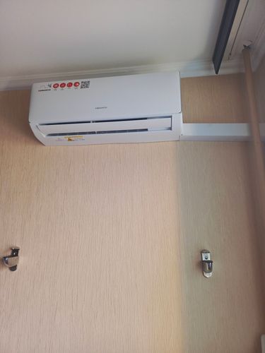 Установка сплит системы 7-9 kBTU (одноэтапный монтаж)