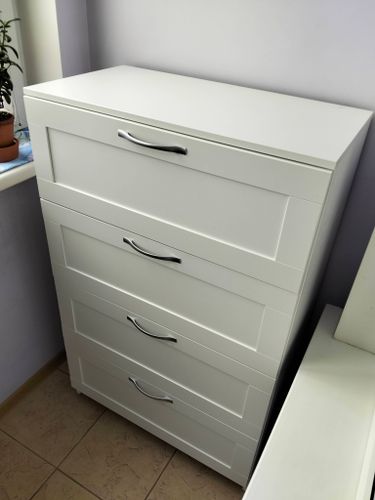 Сборка, установка и крепёж комода 4 ящика