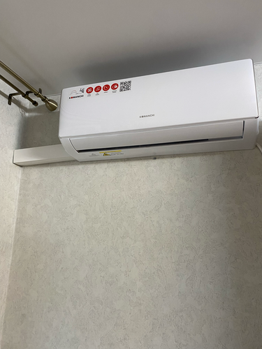 Установка сплит системы 7-9 kBTU (одноэтапный монтаж)