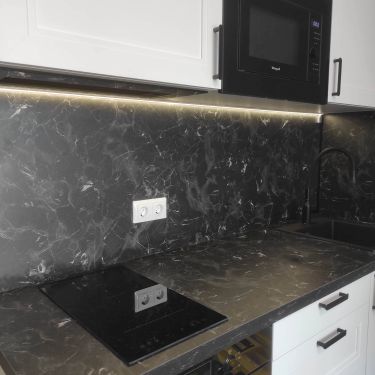 Установка фальшпанели / заглушки Подключение и монтаж светодиодной ленты с коробом для ленты