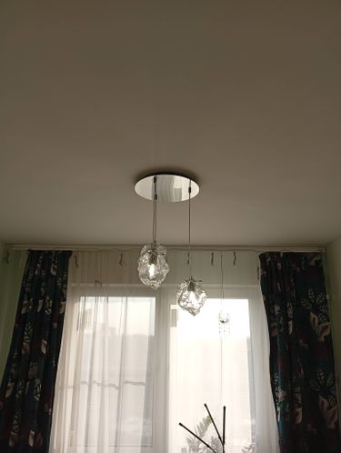 Сборка и навеска люстры