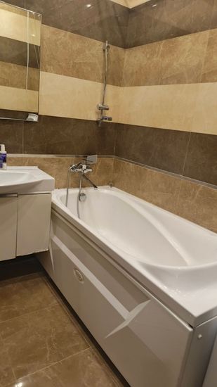 Установка смесителя (на готовые коммуникации)