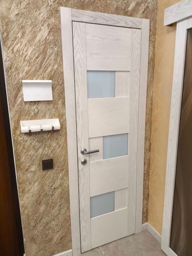 Установка межкомнатной одностворчатой двери (1 шт)