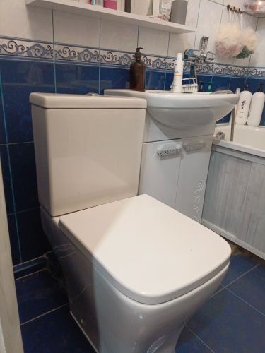 Установка напольного унитаза