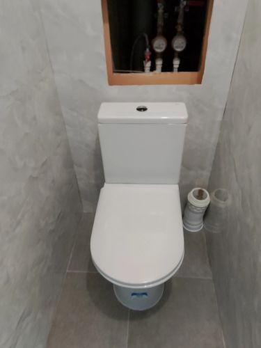 Установка напольного унитаза
