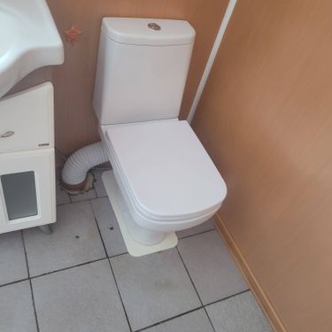Установка напольного унитаза