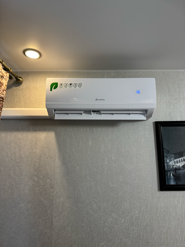 Установка сплит системы 7-9 kBTU (одноэтапный монтаж)