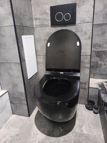 Установка подвесного унитаза (на готовую инсталляцию)