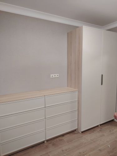 Сборка, установка и крепёж комода 4 ящика