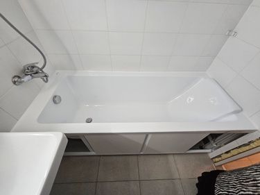 Установка акриловой/стальной ванны