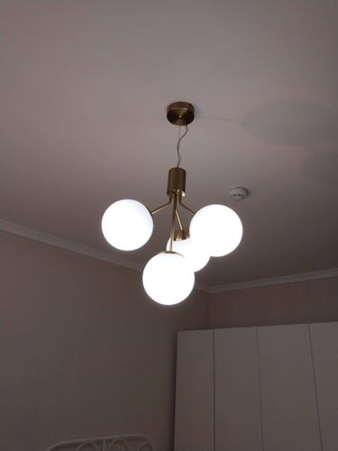 Сборка и навеска люстры